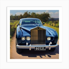 Rolls Royce Car Art Print