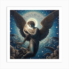 Angel Of The Sky Art Print