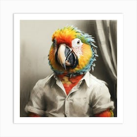 Parrot 28 Art Print