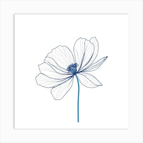 Anemone Flower 3 Art Print