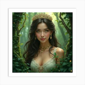 Queen of The Forest Art Print