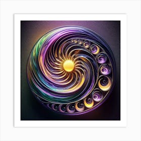 Spiral Art Art Print