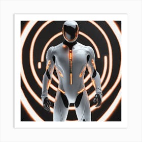 Futuristic Man 83 Art Print