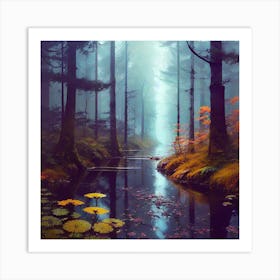 Forest 74 Art Print