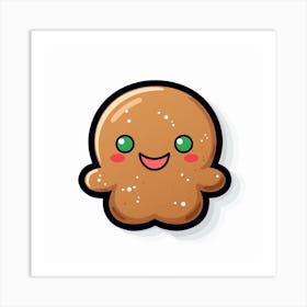 Gingerbread Art Print