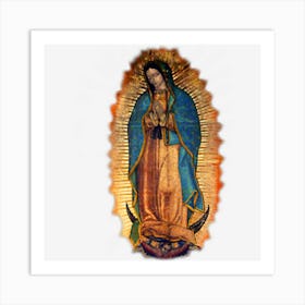 Our Lady Of Guadalupe Catholic Mary Pocket Art Print