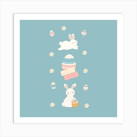 Easter Bunny Art Print