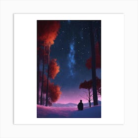 Starry Night 4 Art Print