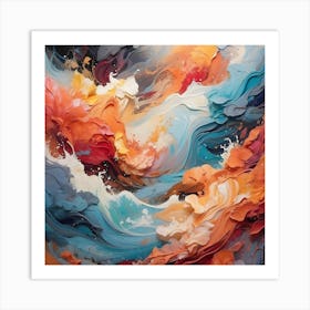 Abstract Painting 36 Art Print