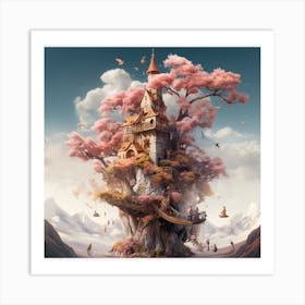 Fairytale Castle 1 Art Print