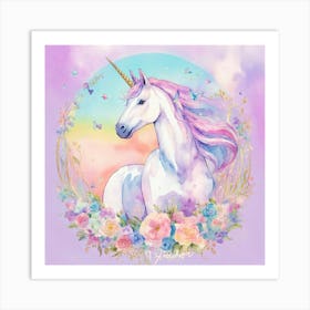 Beutiful horse art Art Print