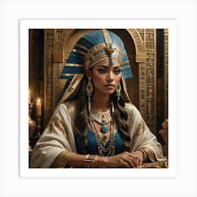 Egyptian Queen 11 Art Print