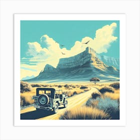 Die Hel, South Africa. Vintage  Art Print