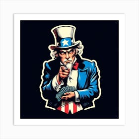 Uncle Sam 7 Art Print