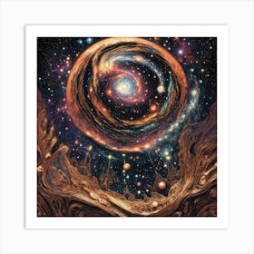 Spiral Galaxy 1 Art Print