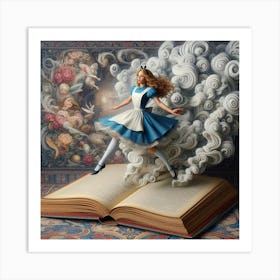 Alice In Wonderland 23 Art Print