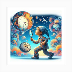 Dreaming Child Art Print