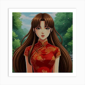 Empress of the Garden Art Print