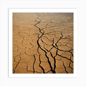 Dry Land 4 Art Print