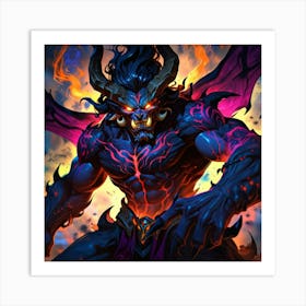 Demon 21 Art Print