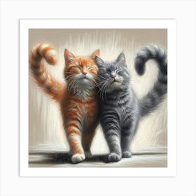 - Cat Lovers Art Print