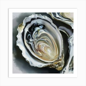 Oysters Art Print