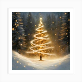 Christmas Tree 1 Art Print