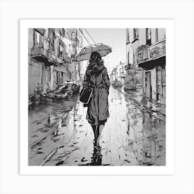 Rainy Day Art Print