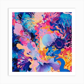 Coral Reef 7 Art Print