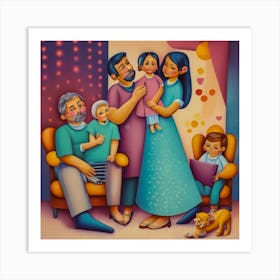 Family Portrait Art Print