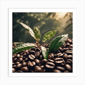 Coffee Beans 50 Art Print