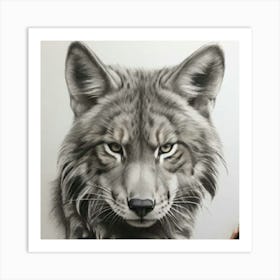 Coyote Art Print