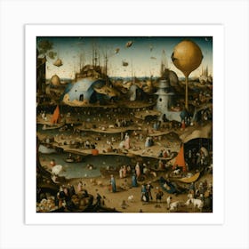 Garden Of Earthly Delights Art Print