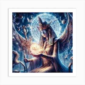 Egyptian Goddess Art Print