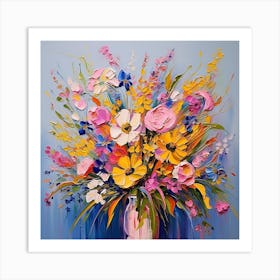 Flowers In A Vase 9 Art Print