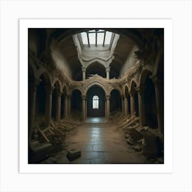 Old Crypt Art Print