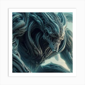 Alien Creature Art Print