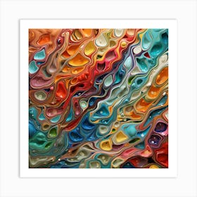 Abstract Painting 88 Art Print