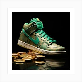 Nike Dunk St Patrick'S Day Art Print