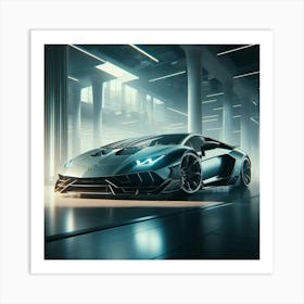 Lamborghini 349 Poster