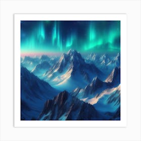 Aurora Borealis 1 Art Print