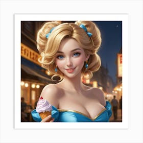 Cinderella 158 Art Print