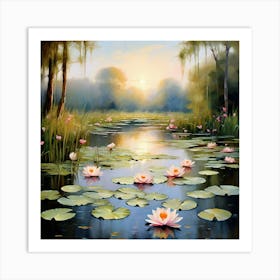 Water Lilies 5 Art Print