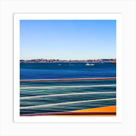 View From A Cruise Ship Art Print