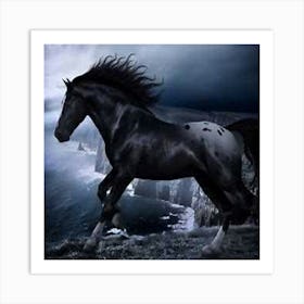 Stallion Art Print