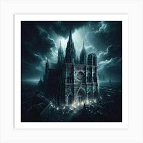 Dark Cathedral 10 Art Print