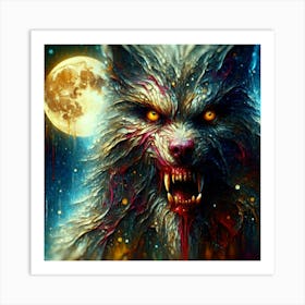 Werewolf Art Print