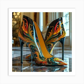 High Heeled Shoes 1 Art Print