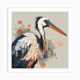 Heron Art Print