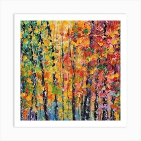 Autumn Forest 18 Art Print